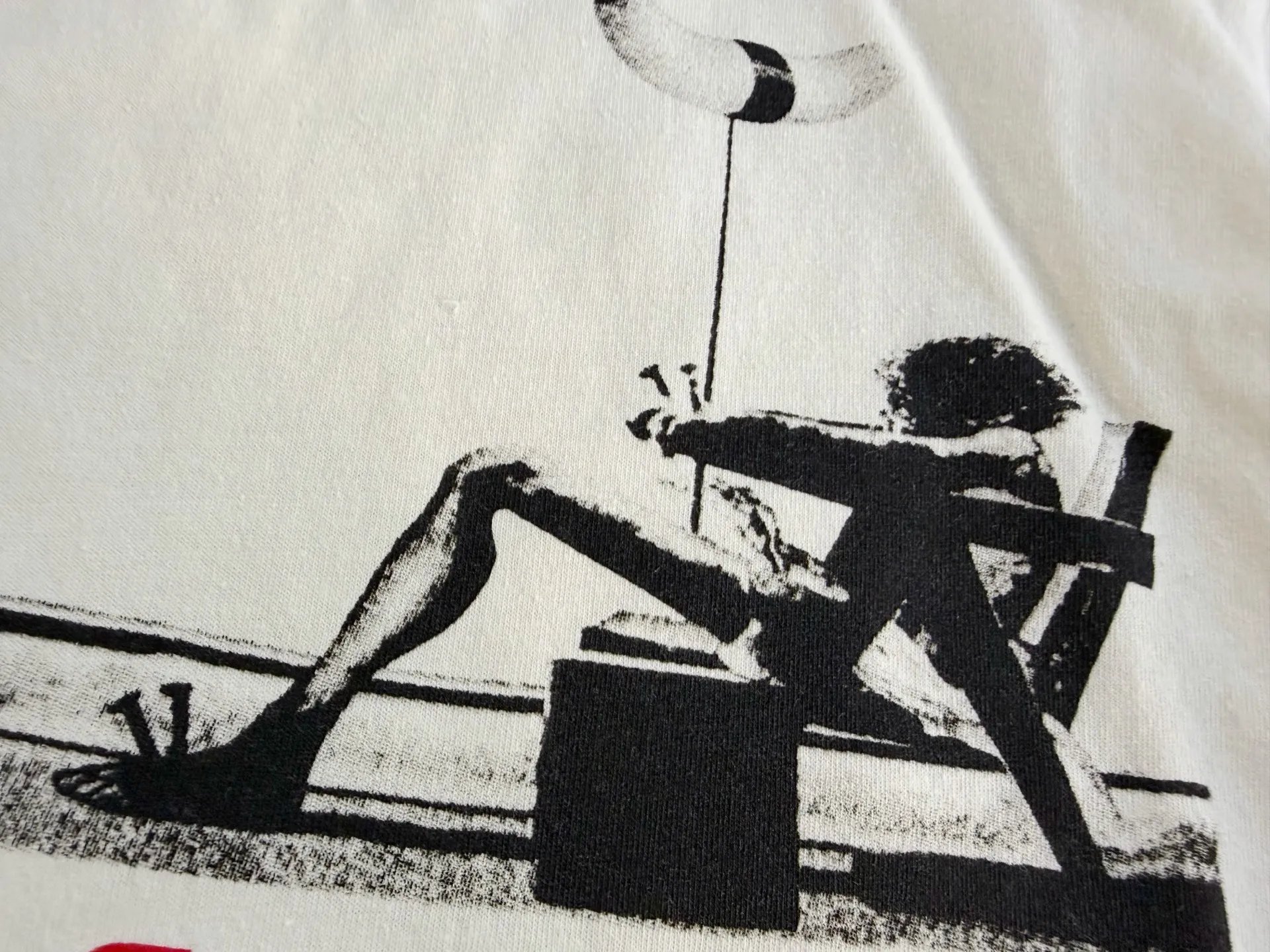 ❥8042#P116 Saint Mxxxxxx new "Sketch Figure" is made of pure cotton fabric 280g Process: Direct Inkjet Printing Size: (S-M-L-XL) Color: Beige